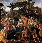 Filippino Lippi Adoration of the Magi oil painting reproduction